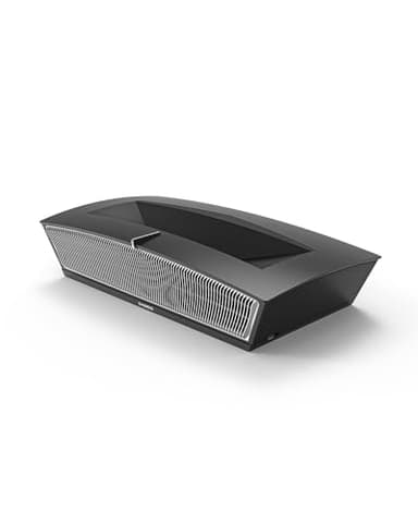 Proiettore a Ottica Ultra Corta CASIRIS H6 4K, Laser Videoproiettore con 3000 ANSI Lumens, 3D Attivo, 150 Pollici, Dolby Atmos, Android TV, HDR10, Copertura Colore 110% BT.2020