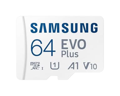 Samsung Evo plus 64GB microSD SDXC U1 classe 10 A1, scheda di memoria 130MB/S Adapter 2021
