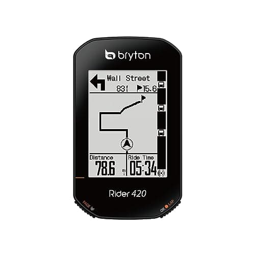 Bryton 420E Rider, Nero, 83.9x49.9x16.9