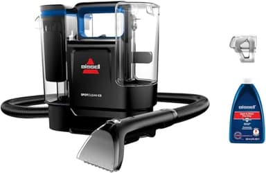 BISSELL SpotClean C5, Lavatappeti, Pulitore Macchie con Sistema Triple Action, Lava Tappezzeria per Tappeti, Auto, Divani, Moquette, Materassi e Altro, Lavatappezzeria, Potente Motore da 400W, 3861N