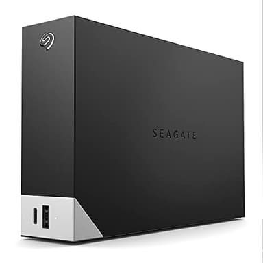 Seagate One Touch Hub 4TB, Hard disk esterno, per pc, PC Portatili e Mac, USB-C, USB 3.0, 1 Anni Mylio, Data Rescue Service (STLC4000400)