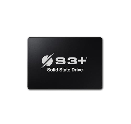 S3+ Full Capacity SSD 512 GB SATA III Serie PRO | Solid State Disk Interno SSD 2.5’’ da 6GBit/s | Disco allo Stato Solido Interno SATA per PC e Portatili da Casa e Ufficio | Lettura fino a 550 MB/s