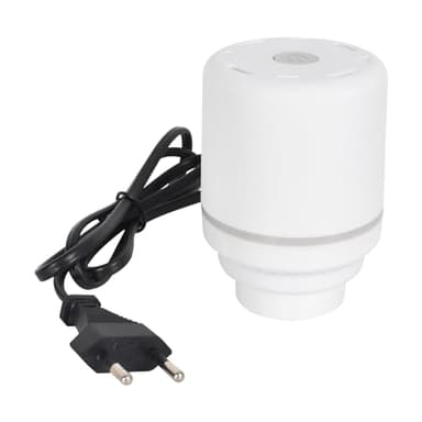 Pompa ad Aria Elettrica per Sacco a Vuoto, 30W Pompa a Vuoto Elettrica per Sacchetti Sottovuoto Vestiti, Pompa a Vuoto ad Aria Portatile Pompa a Compressione per Coperte, Cuscini, Trapunte (Grigio)