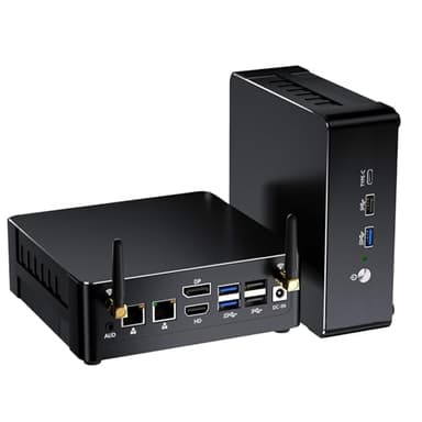 Mavsloly Mini PC con Core i9-12900H, 14 core fino a 5,0 GHz, 64G RAM 1T Pcie 4.0 SSD Computer desktop, Dual LAN, Wi-Fi 6e, 1 * DP, 1 * HDMI, 1 * Type-C, triplo display, Windows 11 Pro
