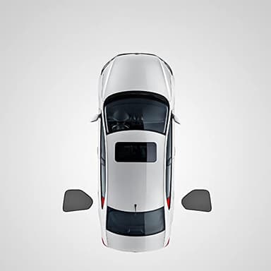 ZYHHDP 2 Pezzi Auto Universale Parasole, per Hyundai Kona Veicolo Protezione Solare Repellente Zanzare Anti UV Adsorbimento Elettrostatico