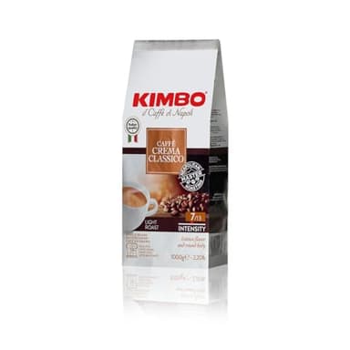Kimbo Caffè in Grani - 1 Kg - Espresso Crema Classico