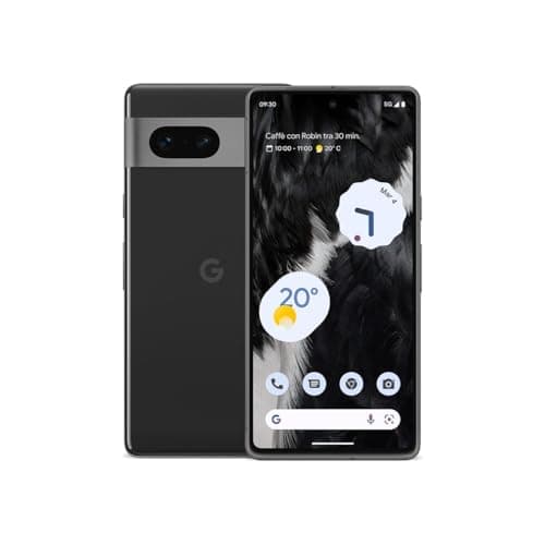 Google Pixel 7 - Smartphone Android 5G sbloccato con grandangolo e batteria che dura 24 ore - 256GB - Nero ossidiana
