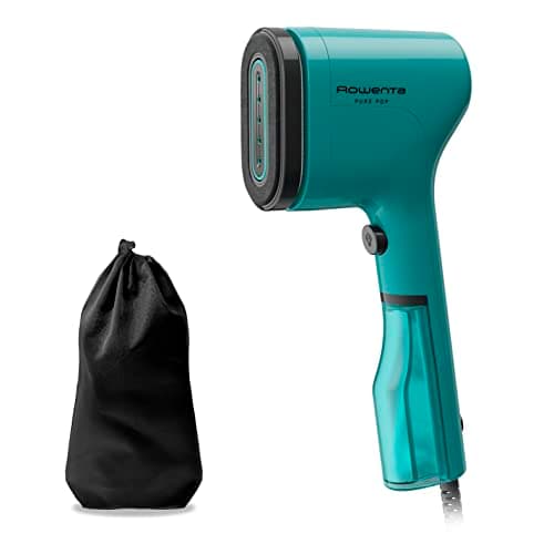 Rowenta DR2024 Pure Pop, Ferro da Stiro Verticale Portatile a Vapore, Utile per Stirare e Igienizzare i Tuoi Capi, con Sistema Reversibile, Riscaldamento Rapido, Potenza 1300W, Colore Verde 1