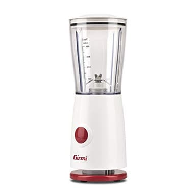 Girmi FR03 Frullatore Elettrico, 170W, 4 Lame in Acciaio INOX, 500 ml, Bianco
