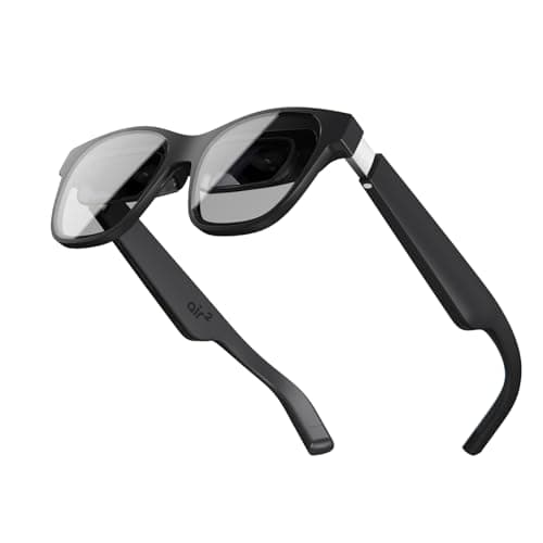 XREAL Air 2 AR Occhiali, Display Indossabile Fino a 330", 72g 120Hz 1080P, Ideali per il gioco, lo streaming e il lavoro, Migliore Alternativa a TV, Proiettori e Monitor