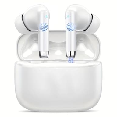 Cuffie Bluetooth,Auricolari Bluetooth 5.3 Wireless,Cancellazione attiva del rumore,Cuffie Wireless con HiFi Stereo,36 Ore di Riproduzione,IP7 Impermeabili,Per iPhone iOS Android,Auricolari wireless