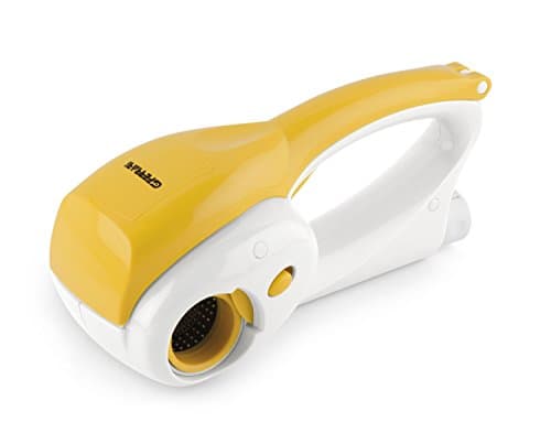 G3 Ferrari G20065 Parmino Grattugia Ricaricabile ,12W, 2 Rulli Inox, Impugnatura Ergonomica, Kit di Ricarica con Batteria, Giallo