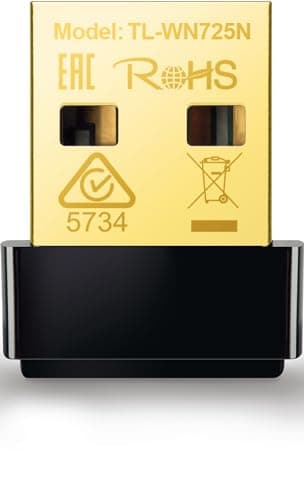 TP-Link TL-WN725N Adattatore USB Scheda di Rete, Wireless N 150Mbps, 2.4GHz, 1 Antenne Interne, Porta USB 2.0, Nano Size, Installazione Semplice, Windows 11/10/8.1/8/7/XP, Mac OS, Linux