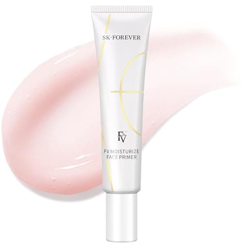 FV Base Trucco Illuminante, Primer Viso Idratante per Pelle Secca, Effetto Pore Minimizer, Lunga Durata, Pelle Omogenea e Radiosa, 30ml