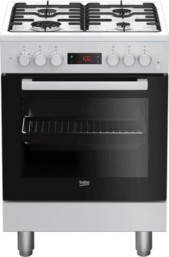 Beko Cucina a Gas con Forno Elettrico ventilato, 60x60 cm