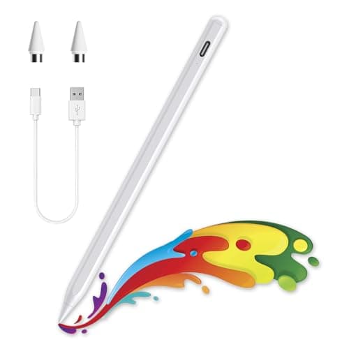 DTD Penna Touch per Tablet, Pennino per iPad Universale, per iPhone,Samsung,Smartphone,Touchscreen e Tablet,Android e IOS (Samsung/iPhone/Lenovo/Xiaomi/Huawei)