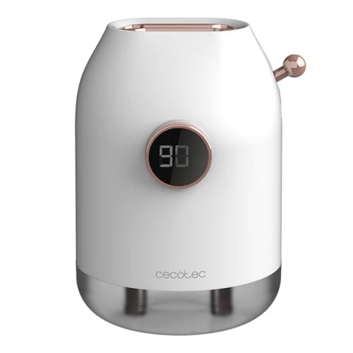Cecotec Diffusore di Aromi Senza Fili PureAroma 550 Cordless. 5000 mAh, 3 Modalità di Funzionamento, Doppia Uscita, Serbatoio da 500 ml, Batteria e Schermo, Aromaterapia