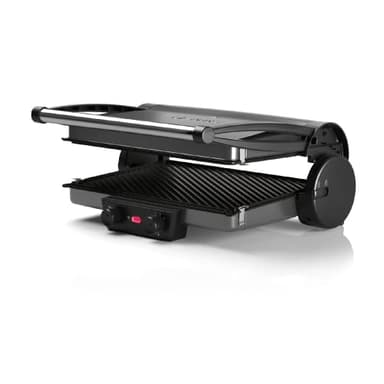 Bosch Elettrodomestici Bistecchiera TCG4215, 2000W, Grigio Siderale [Classe di efficienza energetica A]