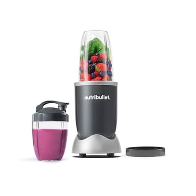 Nutribullet Frullatore personale per frullati, frullati, preparazione di alimenti e miscela congelata, 24 once, 600 W, grigio, (NBR-0601)