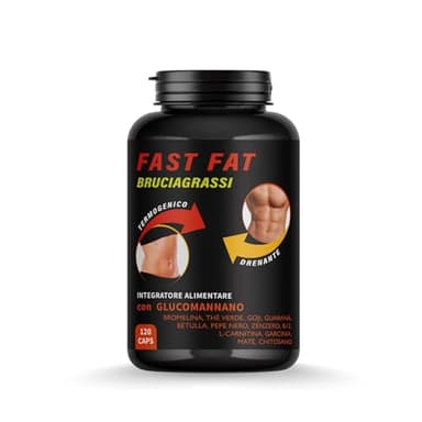 Integratore di L carnitina keto 120 cps termogenico brucia grassi forte uomo Grassi Potenti veloci Addominali e pancia piatta - Drenante Depurativo Forte concentrato detox Matè, goji e Caffeina