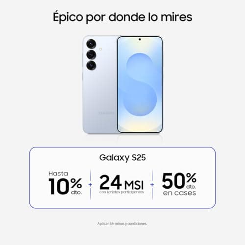 SAMSUNG Galaxy S25 Blu 256 GB