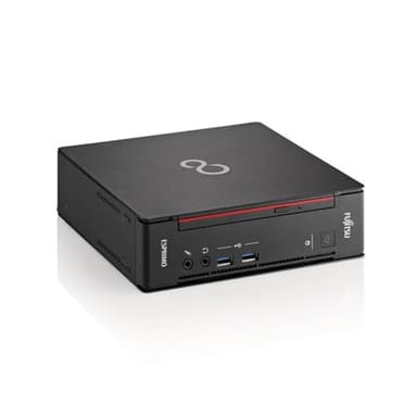 Fujitsu Esprimo, Mini Pc Computer Fisso Desktop Intel i5-7500T, Ram 8GB DDR4, SSD 256GB, DVI + DP, Win 10 Pro, Pronto all'uso con Chiavetta Wi-Fi (Ricondizionato)
