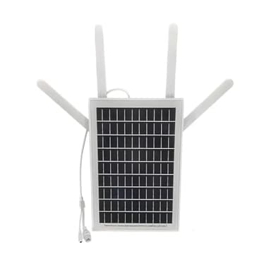 Modem Router 4G LTE a energia solare da 15W,Estensore Wifi solare,Esterna WiFi Extender SIM con slot di segnale,Booster portatile H Card