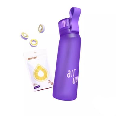Generico Air Up - Borraccia Originale Air Up 650ml Viola(Sunset Purple) + 3 Pod Omaggio