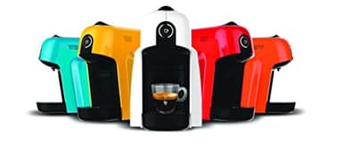 Bialetti CF65 - Macchina per caffè espresso a capsule, colore: Arancione