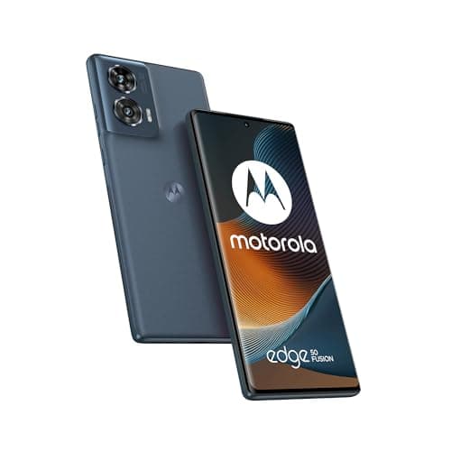 Motorola edge 50 fusion (12/512 GB, Doppia camera 50+13MP, Display 6.67" pOLED FHD+ 144Hz, IP68, Snapdragon 7s Gen 2, batteria 5000mAh, Dual SIM (nano SIM + eSIM), Android 14), Forest Blue