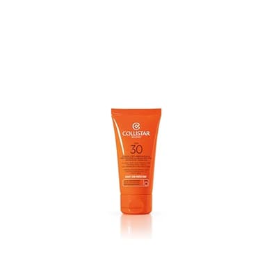 Collistar Crema Viso, Collo Abbronzante Protezione Globale Anti-età, macchie solari e rughe SPF 30, Ottimo per pelli mature, Con Vitamina E, 50 ml