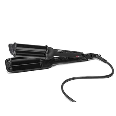 Upgrade - Piastra Onda per Capelli Newave - Big - Piastra Capelli Professionale a Tripla Onda - Per Onde Larghe Definite e di Lunga Durata - Per Beach Waves d'Impatto in un Attimo