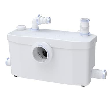 SFA - Saniplus Up - Saniplus Up (46 dB) Silenziatore - Macinatore WC per bagno completo - Grande capacità - Manutenzione Facilitata - 52,6 x 23,5 x 32,9 cm - 400 W - Made in France
