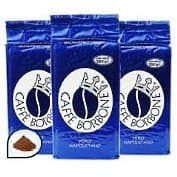 1 KG MACINATO BORBONE MISCELA BLU CAFFE 4 CONFEZIONI DA 250 GR