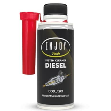 ENJOY TECH System Cleaner Diesel - Additivo Professionale per la Pulizia degli Iniettori e la Protezione del Motore Diesel - 400ML, Made in Italy (1)