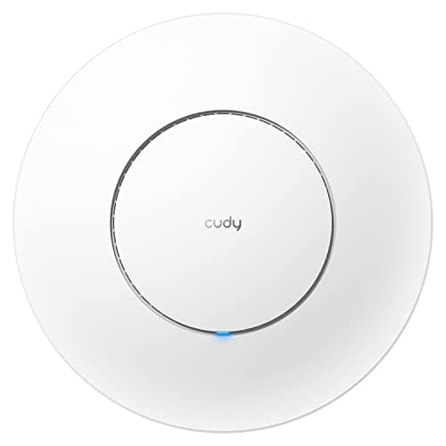 Cudy AC1200 Punto di accesso wireless Gigabit, Soluzione WiFi aziendale con supporto Mesh, Beamforming, Roaming, MU-MIMO, alimentazione PoE o CC, Adattatore di alimentazione CC 12V incluso, AP1300