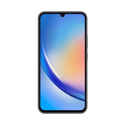 Samsung Galaxy A34 5G Smartphone Android, Display FHD+ Super AMOLED 6.6”, 6GB RAM e 128GB di memoria interna espandibile, Batteria 5.000 mAh, Awesome Graphite [Versione Italiana]