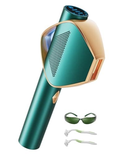 Epilatore Luce Pulsata, 600-1200NM Laser Epilatore Luce Pulsata, 0,8s Flash Rapido IGBT, Max 19,8J, Lampi Illimitati, 3 modalità energetiche Epilatore Laser per Donna, Corpo, Ascelle, Bikini