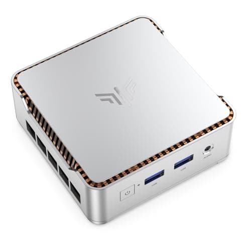 NiPoGi E2 Mini PC W-11 Pro,Ιntel Twin Lake N150 (Defeat N100, 6W Solo),16GB DDR4 256GB M.2 SSD Mini Computer Desktop 4K@60Hz Dual Display, HDMI 2.0, DP, Dual WiFi,Micro PC per Scuola, Ufficio