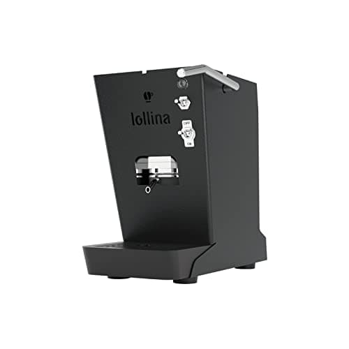 Macchina da caffè a cialde ese 44 mm lollo caffè lollina Nera + 40 cialde in omaggio