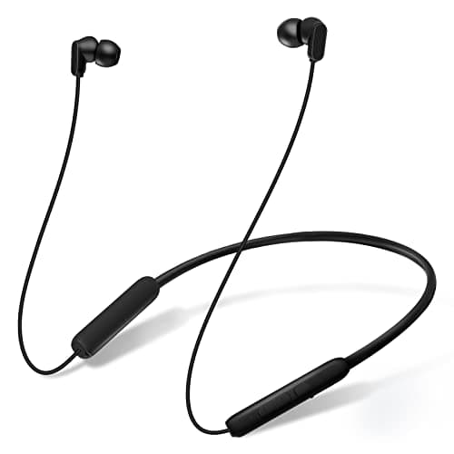 TONEMAC N18 Cuffie Bluetooth Sport,Auricolari Bluetooth con Filo,Cuffie Wireless con Microfono e Cavo,Auricolari Senza Fili,ENC Mic,IPX6,per Jogging, Palestra
