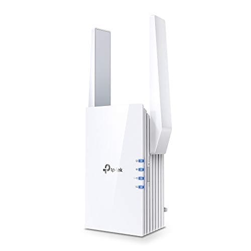 TP-Link RE605X Ripetitore Mesh WiFi 6 AX1800Mbps, 2 Antenne Esterne, Amplificatore WiFi Extender, WiFi Booster, 1 Porta Gigabit Ultraveloce, Amplificatore Segnale Wi-Fi, Easymesh, Beamforming