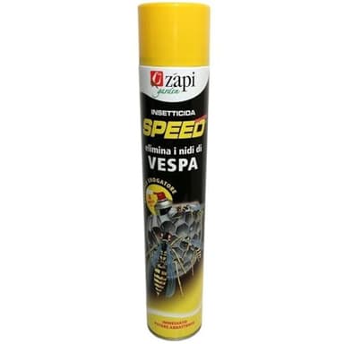La zappa Insetticida spray per api, vespe e calabroni "Speed" pronto all'uso da 750 ml elimina nidi