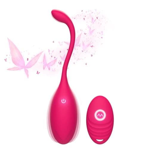 Ṿiḇrátòrṗer Dònná Professionale Piccolo Ov𝚎tto-V𝚒brante Dónnà Telecṓmando Mini Ṿɨbrḁtore S𝚎xytòysys Dónnà Ṽiḅrātòrēṗer Dòṉṉá Wireless Cl𝚘tor𝚒de Ṥḙẍ Ṫoẏṣ 10 Modalità (Cremisi)
