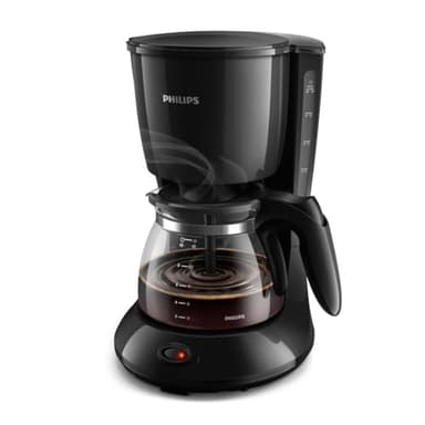 Philips Daily Collection Macchina per caffè - Aroma Twister per un gusto ottimale, capacità di 1,2L, sistema antigoccia, spegnimento automatico, parti lavabili in lavastoviglie (HD7461/20)