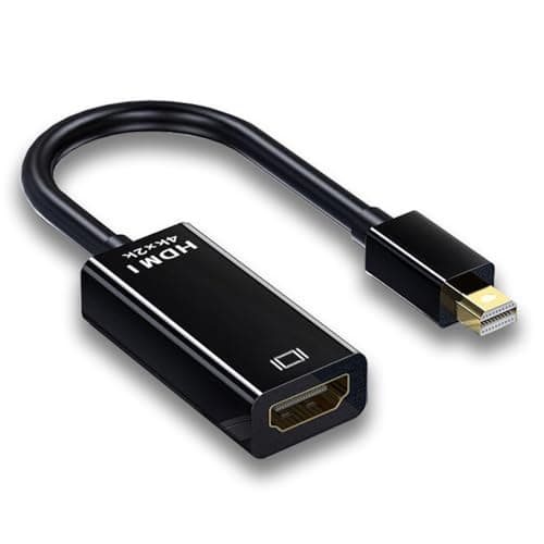 vgggrd Adattatore Mini DisplayPort (Thunderbolt) a 4K HDMI, Unidirezionale Adattatore Mini DP a HDMI per MacBok Air/PRO, Microsoft Surface PRO, Monitor, Proiettore e Altri