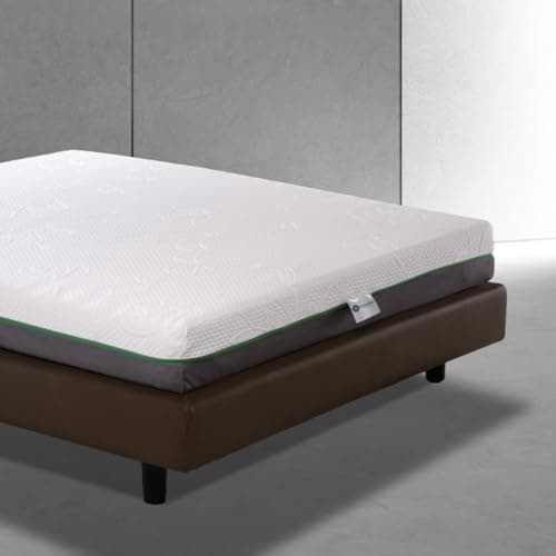 Bedshire Hybrid Materasso Singolo 80x195 a Molle Insacchettate Indipendenti e 5 cm Memory Foam Ortopedico Completamente Sfoderabile H 23 cm con Cuscino Omaggio Made in Italy