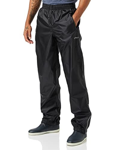 CMP Pantaloni Pioggia Da Uomo, Nero, M
