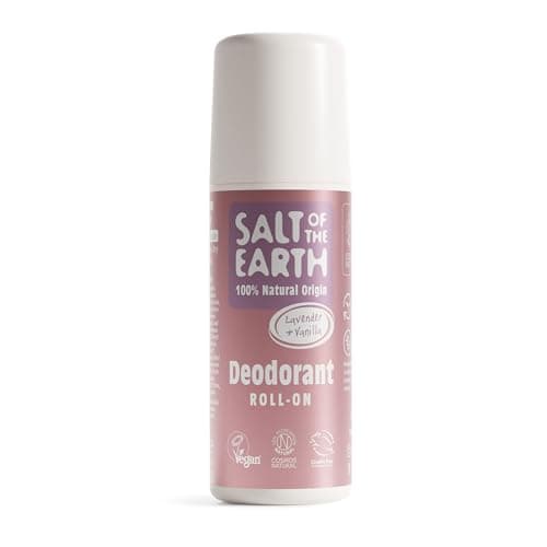 Salt of the Earth Deodorante Roll On Naturale Lavanda e Vaniglia – Vegano Ascelle Donne, Uomini e Bambini