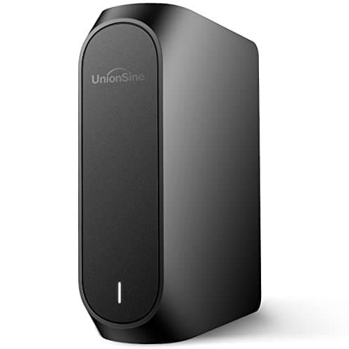 UnionSine Hard Disk Esterno 3,5" 12TB USB 3.2Gen2 Type-C HDD Storage per PC, Mac, Desktop, Laptop, MacBook,TV-HD3510